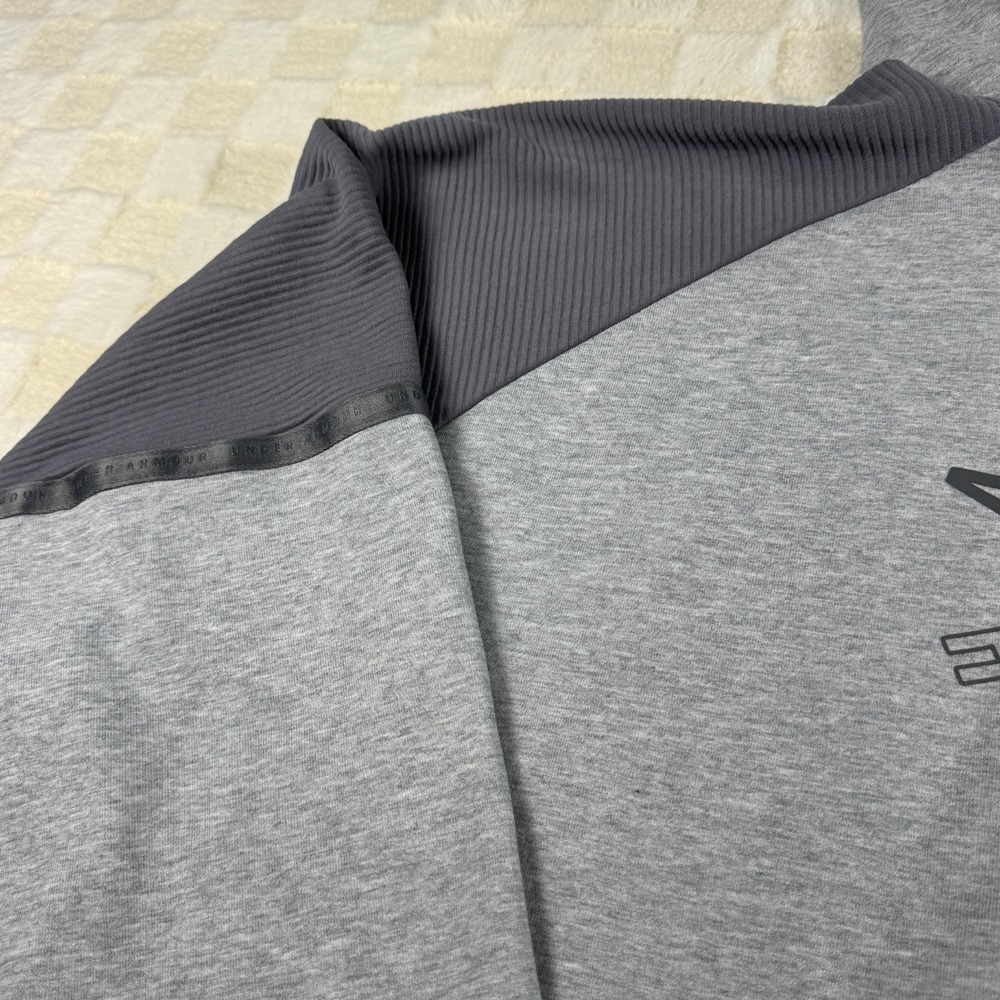 Under Armour Project Rock‎ Oversized All Day Hustle Hoodie Women's Large Gray - Picture 6 of 12
